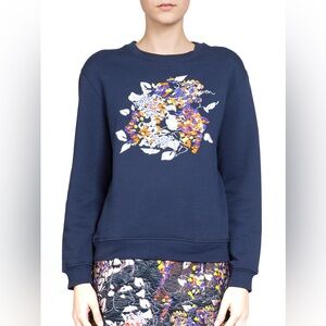 CARVEN Floral Embroidered Sweatshirt